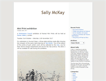 Tablet Screenshot of blog.sallymckay.co.uk